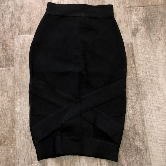 Bandage black skirt - Picture 3 of 3
